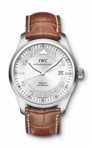 IWC Pilot's Watch Spitfire Mark XVI Stainless Steel / Silver / Strap IW3255-02 (3255-02, IW325502)